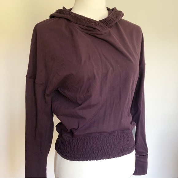 Lululemon Lead the Pack Hoodie in Black Cherry - Picture 2 of 13